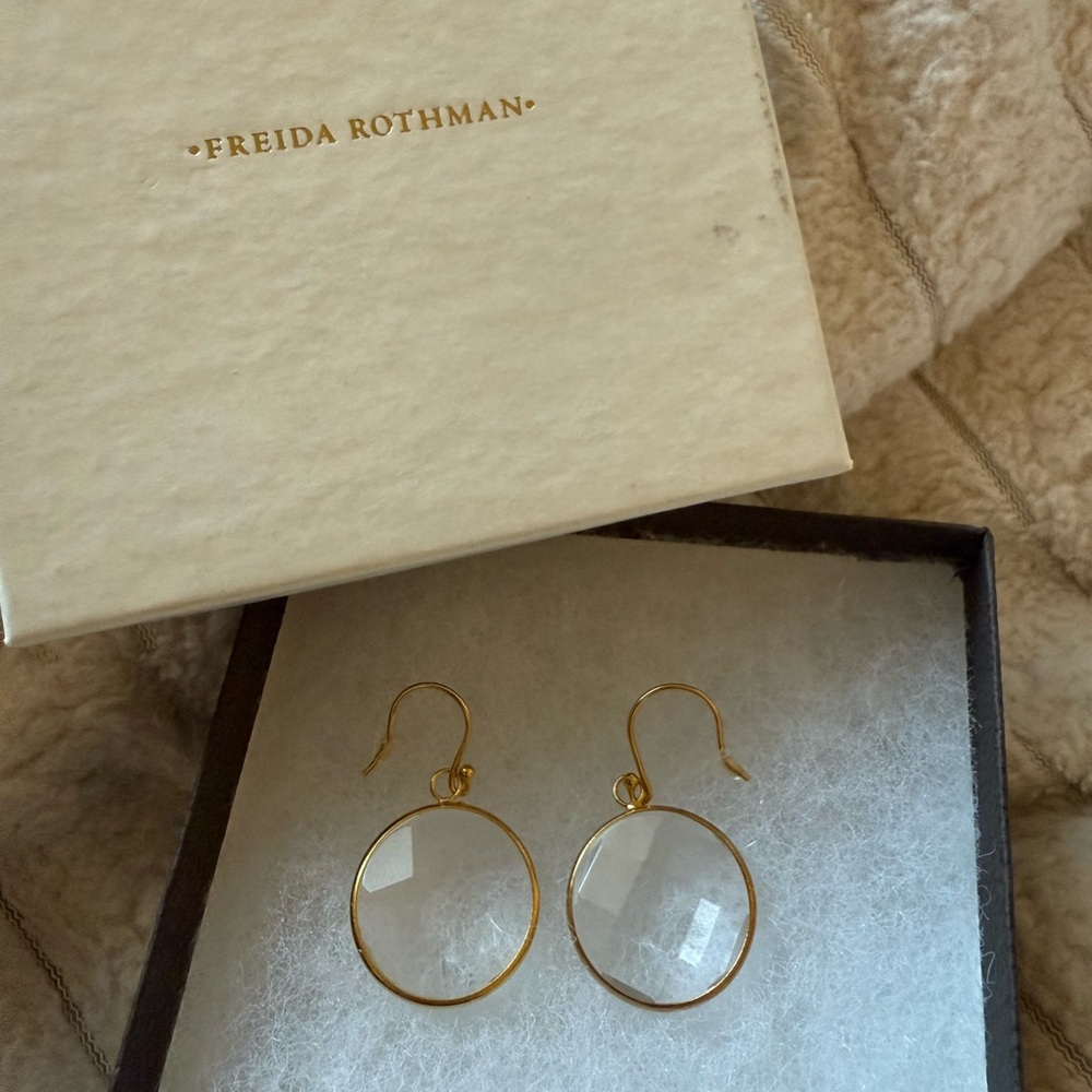Freida Rothman Drop Earrings - Picture 4 of 4